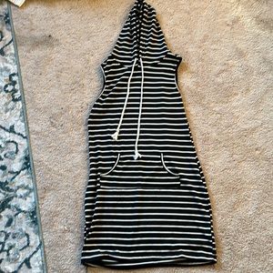 NWOT hooded sailer dress